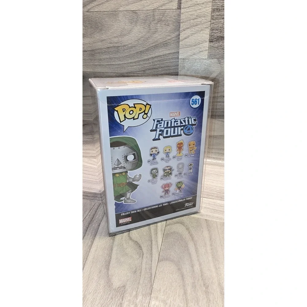 Funko Pop! Marvel Fantastic Four Doctor Doom #561 With Pop Protector